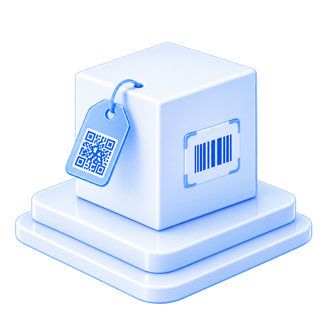 Коробка с QR-биркой
